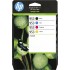 HP 953 - 4 pakker - sort, gul, cyan, m