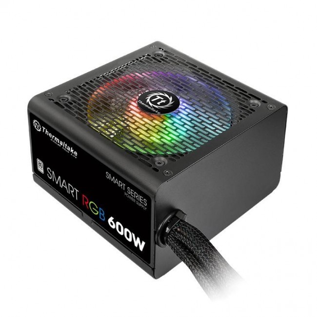 Thermaltake Smart RGB power supply unit 600 W 20+4 pin ATX ATX Black