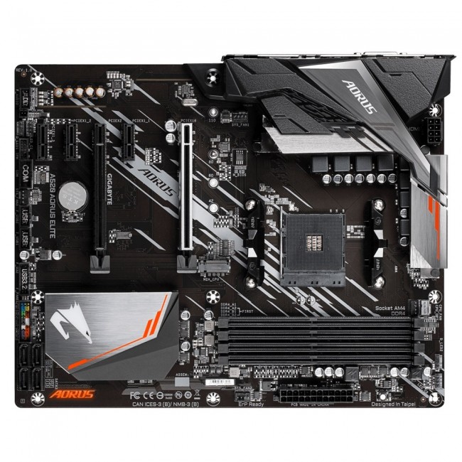 Gigabyte A520 AORUS ELITE motherboard Socket AM4 ATX AMD A520 Gigabyte A520 AORUS ELITE motherboard Socket AM4 ATX AMD A520
