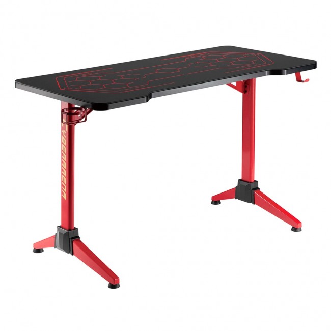 RGB Led NanoRS Gaming Desk, Black, Large, 100kg max, Height 760mm, RS163 RGB Led NanoRS Gaming Desk, Black, Large, 100kg max, Height 760mm, RS163