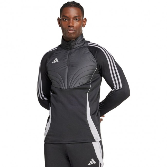 adidas Tiro 24 Winterized Sweatshirt Grey & Black IM9966 S adidas Tiro 24 Winterized Sweatshirt Grey & Black IM9966 S