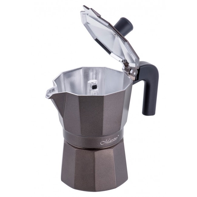 Maestro 3 cup coffee machine MR-1666-3-BROWN brown Maestro 3 cup coffee machine MR-1666-3-BROWN brown