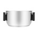 Resto Kitchenware Anser 2.5 L Round Black, Stainless steel Resto Kitchenware Anser 2.5 L Round Black, Stainless steel