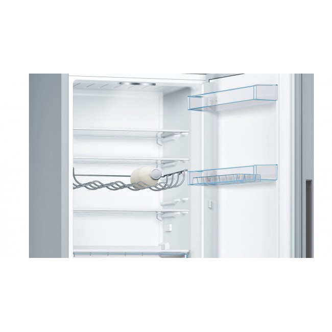 Bosch Serie 4 KGV33VLEA fridge-freezer Freestanding 289 L E Stainless steel Bosch Serie 4 KGV33VLEA fridge-freezer Freestanding 289 L E Stainless steel
