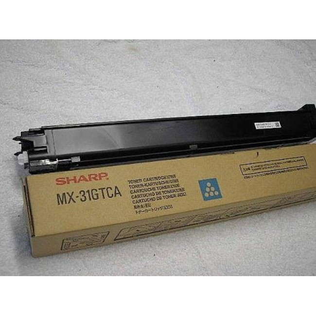 Sharp MX-31GTCA toner cartridge 1 pc(s) Original Cyan Sharp MX-31GTCA toner cartridge 1 pc(s) Original Cyan
