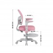 Junior 5.0 Pink swivel chair Junior 5.0 Pink swivel chair