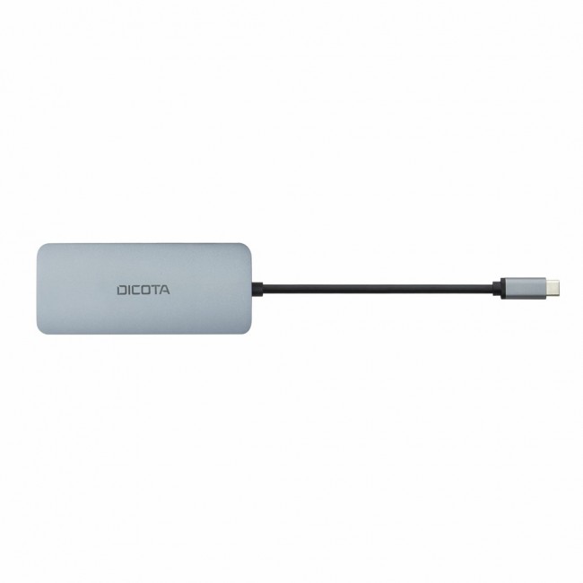 Dicota USB-C 8-in-1 Multi Hub 4K PD 100W silver