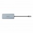 Dicota USB-C 8-in-1 Multi Hub 4K PD 100W silver