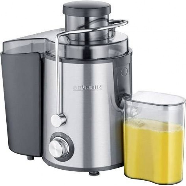 Severin ES 3566 Centrifugal juicer 400 W Black, Stainless steel
