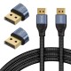 Savio CL-211 DisplayPort cable 3 m Black