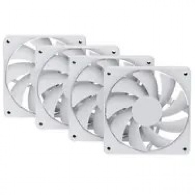 HYTE FAN- -FA12-WW-4 computer cooling system Computer case 12 cm White 4 pc(s)