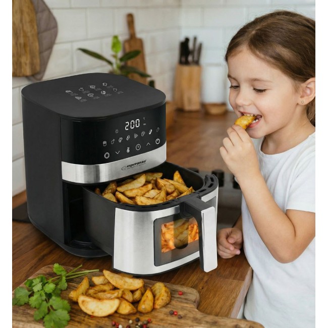 Esperanza EKA003 Non-fat fryer 5L, 1400W Inox