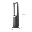 Philips AMF870/15 air purifier 70 m 46 dB 2200 W Silver, Grey Philips AMF870/15 air purifier 70 m 46 dB 2200 W Silver, Grey