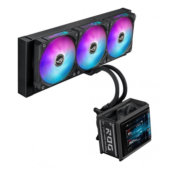 ASUS ROG Ryuo IV SLC 360 ARGB Processor All-in-one liquid cooler 12 cm Black