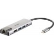 D-Link 5-in-1 USB-C Hub with HDMI/Ethernet and Power Delivery D-Link 5-in-1 USB-C Hub with HDMI/Ethernet and Power Delivery