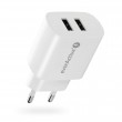 Charger EVERACTIVE 2 x USB 2.4A white
