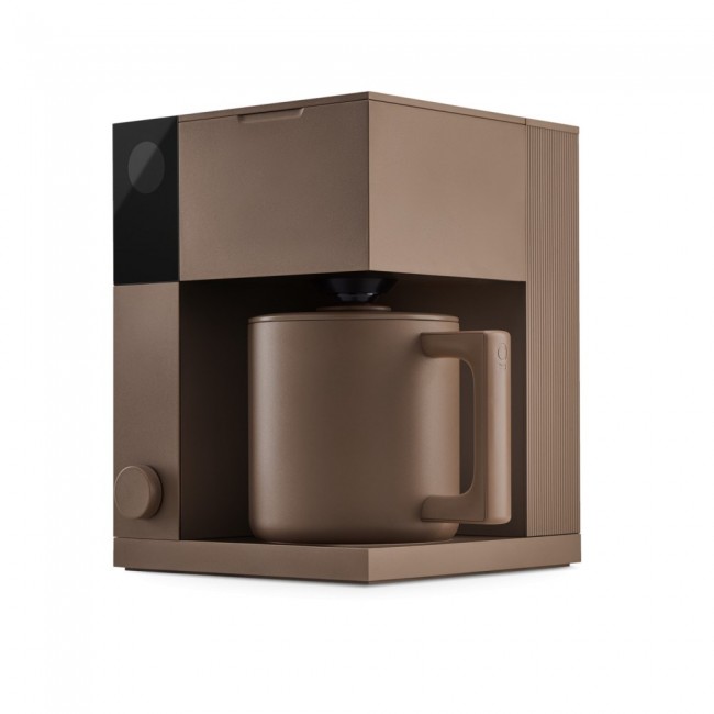Aiden drip coffee maker, chocolate brown, by FELLOW