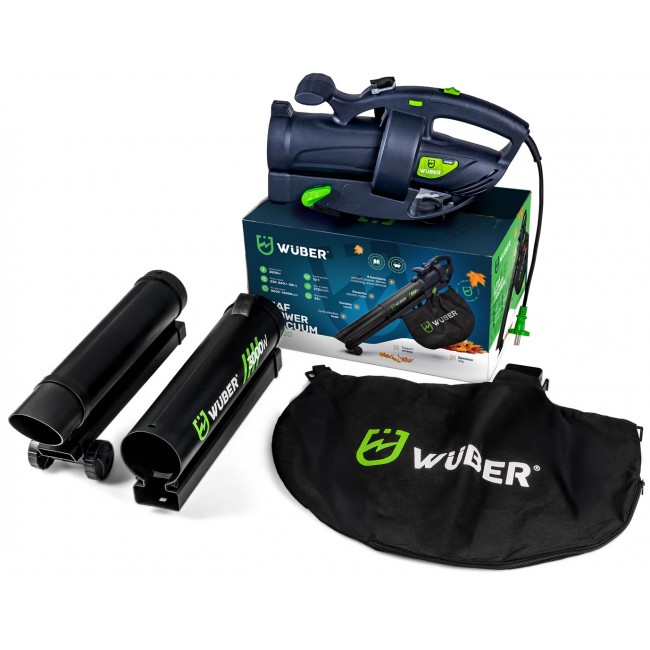 Electric leaf blower 3000 W with shredder 10:1 W43420 WUBER