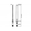 DeLOCK 88899 network antenna Omni-directional antenna RP-SMA 7 dBi DeLOCK 88899 network antenna Omni-directional antenna RP-SMA 7 dBi