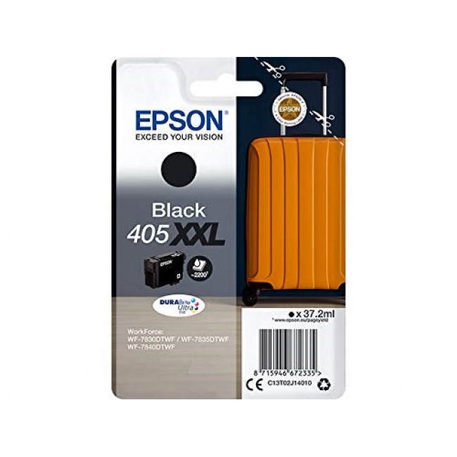 Epson Singlepack Black 405XXL DURABrite Ultra Ink
