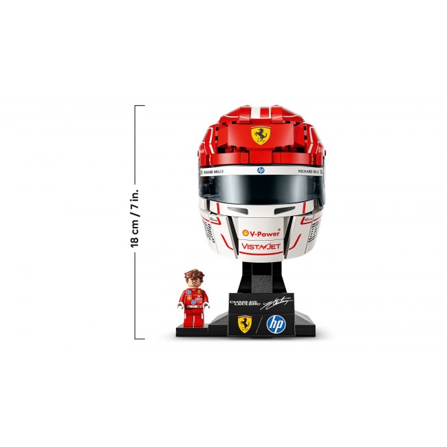 LEGO EDITIONS 43014 Scuderia Ferrari HP Charles Leclerc Helmet