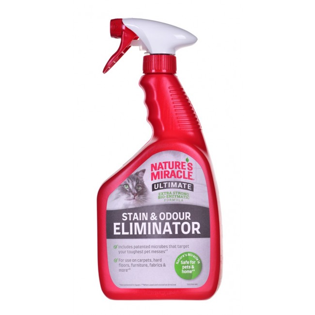 NATURE'S MIRACLE Stain&Odour Remover - Spray for cleaning and removing dirt - 946 ml