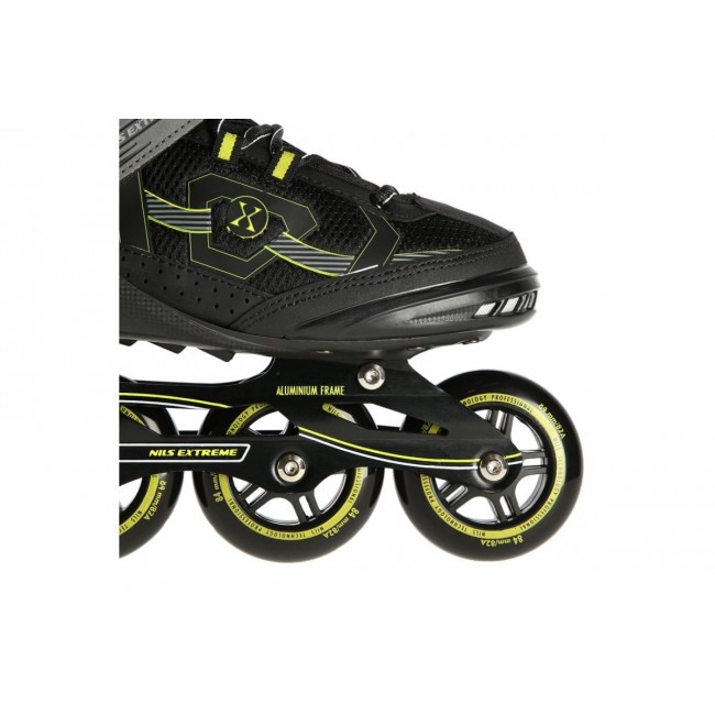 INLINE SKATES NILS EXTREME NA9157 BLACK/GOLD SIZE. 42 INLINE SKATES NILS EXTREME NA9157 BLACK/GOLD SIZE. 42