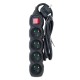 Esperanza ELK212K power extension 1.5 m 4 AC outlet(s) Indoor Black Esperanza ELK212K power extension 1.5 m 4 AC outlet(s) Indoor Black