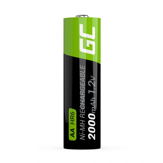 Green Cell GR02 household battery Rechargeable battery AA Nickel-Metal Hydride (NiMH) Green Cell GR02 household battery Rechargeable battery AA Nickel-Metal Hydride (NiMH)