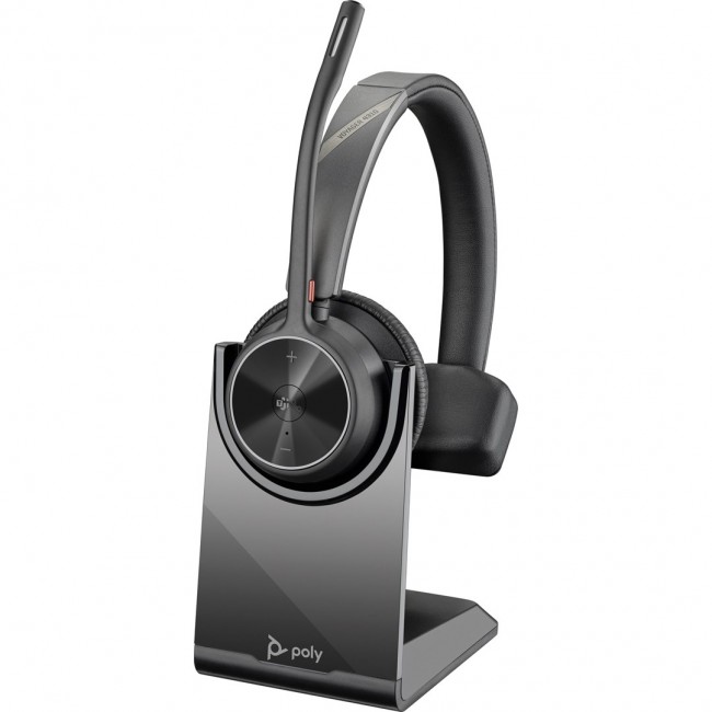 Poly Voyager 4310 Microsoft Teams Certified Headset +BT700 dongle +Charging Stand Poly Voyager 4310 Microsoft Teams Certified Headset +BT700 dongle +Charging Stand