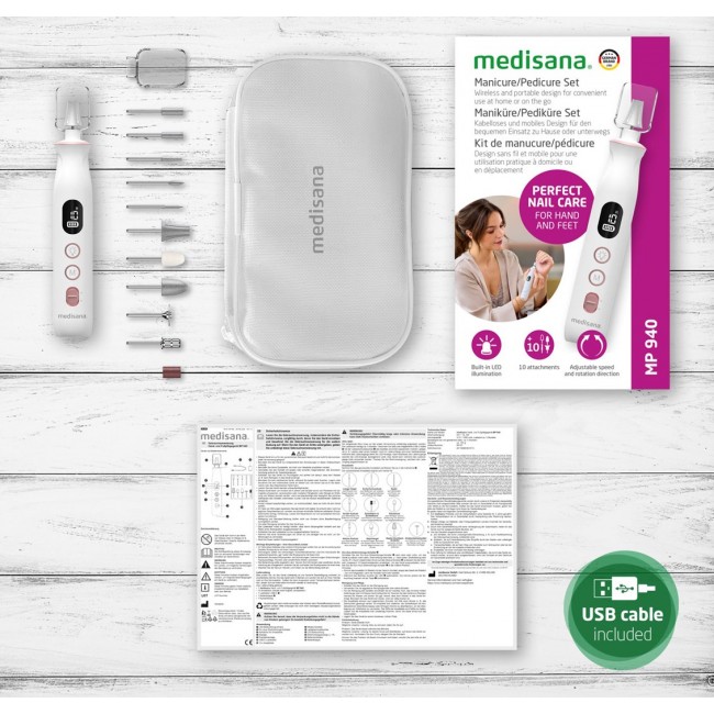 Manicure/pedicure device Medisana MP 940
