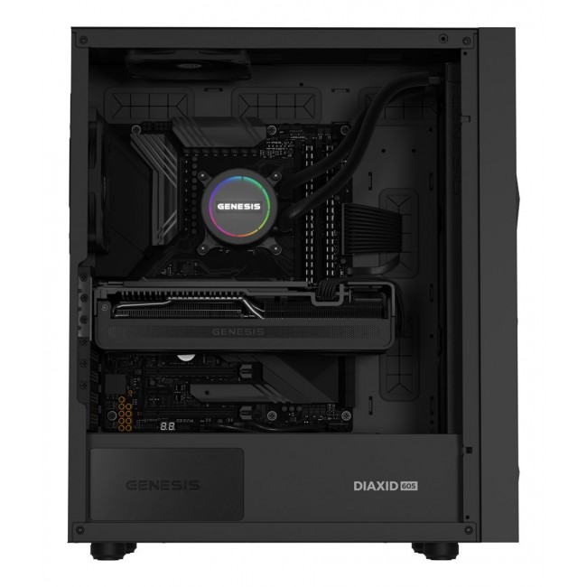 GENESIS NLG-2320 computer cooling system Computer case Liquid cooling kit Black GENESIS NLG-2320 computer cooling system Computer case Liquid cooling kit Black