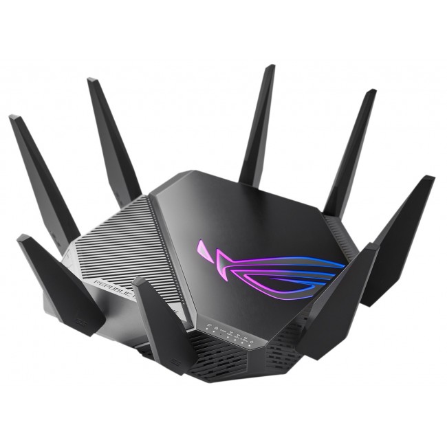 ASUS GT-AXE11000 wireless router Gigabit Ethernet Tri-band (2.4 GHz / 5 GHz / 6 GHz) Black ASUS GT-AXE11000 wireless router Gigabit Ethernet Tri-band (2.4 GHz / 5 GHz / 6 GHz) Black