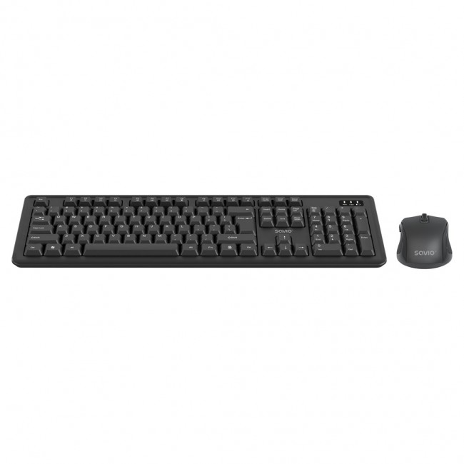 Savio KB-03 keyboard Mouse included Home/Office USB QWERTY US English Black Savio KB-03 keyboard Mouse included Home/Office USB QWERTY US English Black