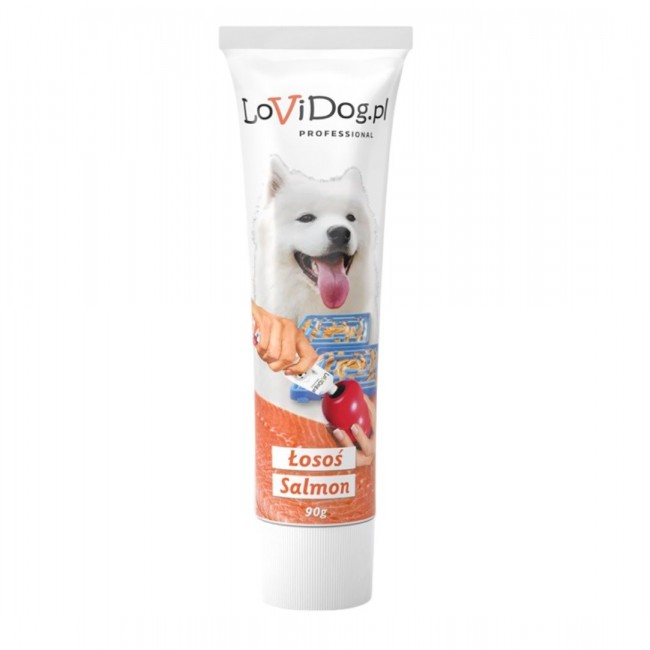 LOVIDOG Salmon paste - dog treat - 90g LOVIDOG Salmon paste - dog treat - 90g