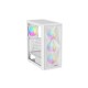 HOUSING GENESIS DIAXID 605 ARGB MIDI TOWER WITH USB-C WINDOW WHITE