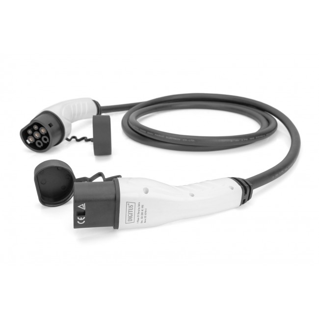 Digitus EV charging cable, 5 m, type 2 to type 2 Digitus EV charging cable, 5 m, type 2 to type 2