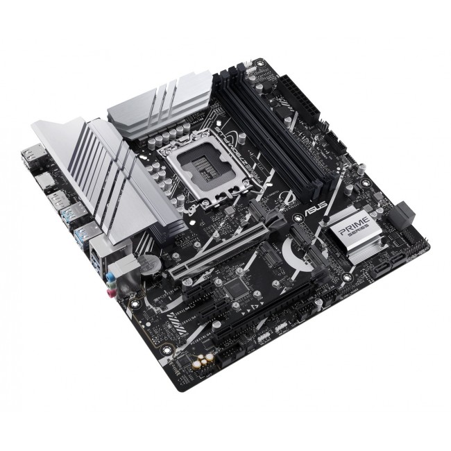 Asus | PRIME Z790M-PLUS | Processor family Intel | Processor socket LGA1700 | DDR5 DIMM | Memory slots 4 | Supported hard disk drive interfaces SATA, M.2 | Number of SATA connectors 4 | Chipset Intel Z790 | mATX Asus | PRIME Z790M-PLUS | Processor family Intel | Processor socket LGA1700 | DDR5 DIMM | Memory slots 4 | Supported hard disk drive interfaces SATA, M.2 | Number of SATA connectors 4 | Chipset Intel Z790 | mATX