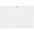 Electrolux EIV83443BW hob White Built-in Zone induction hob 4 zone(s) Electrolux EIV83443BW hob White Built-in Zone induction hob 4 zone(s)
