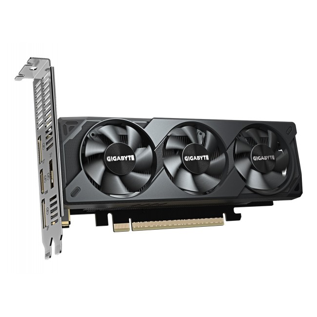 GIGABYTE GeForce RTX 5060 OC Low Profile 8G Graphics Card - 8GB GDDR7, 128bit, PCI-E 5.0, 2512 MHz Core Clock, 3 x DisplayPort, 1 x HDMI, GV-N5060OC-8GL GIGABYTE GeForce RTX 5060 OC Low Profile 8G Graphics Card - 8GB GDDR7, 128bit, PCI-E 5.0, 2512 MHz Core Clock, 3 x DisplayPort, 1 x HDMI, GV-N5060OC-8GL