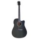 V-TONE VEAG1 CE BK - 4/4 electro-acoustic guitar, black