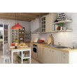 Steel sink with 1-bowl faucet with drainer Steel sink with 1-bowl faucet with drainer