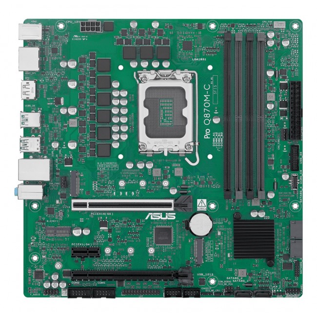 ASUS PRO Q870M-C-CSM Intel Q870 LGA 1851 (Socket V1) micro ATX ASUS PRO Q870M-C-CSM Intel Q870 LGA 1851 (Socket V1) micro ATX