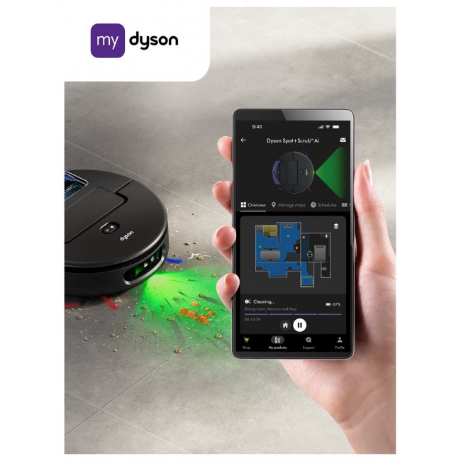 Dyson Spot+scrub Ai 0.25 L Black