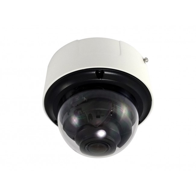 LevelOne GEMINI Fixed Dome IP Network Camera, 2-Megapixel, H.265, 60fps HFR, 4.3X Optical Zoom, IR LEDs, Indoor/Outdoor LevelOne GEMINI Fixed Dome IP Network Camera, 2-Megapixel, H.265, 60fps HFR, 4.3X Optical Zoom, IR LEDs, Indoor/Outdoor