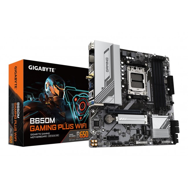 Motherboard AMD B650 SAM5 MATX/B650M GAMING PLUS WF GIGABYTE Motherboard AMD B650 SAM5 MATX/B650M GAMING PLUS WF GIGABYTE