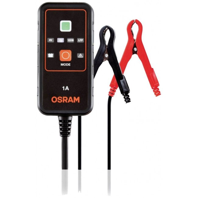 BATTERYcharge 901 charger, charging voltage: 6/12 V OSRAM, charging current: 1A BATTERYcharge 901 charger, charging voltage: 6/12 V OSRAM, charging current: 1A