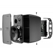 AUDAC ARES5A. Black 2x40 W, PAIR AUDAC ARES5A. Black 2x40 W, PAIR