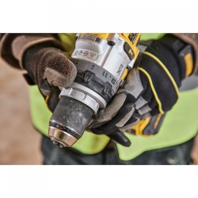 DeWALT DCD1007H2T-QW drill 2250 RPM 1.85 kg Black, Yellow
