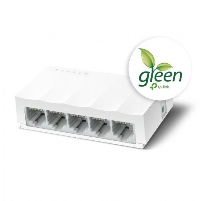 TP-Link LS1005 network switch Unmanaged Fast Ethernet (10/100) White